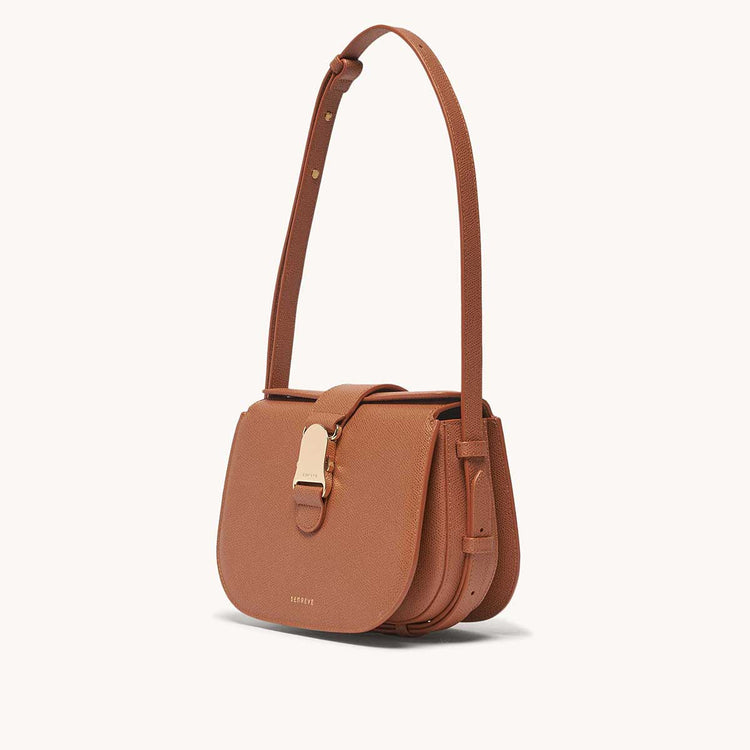 Cadence Crossbody Gift Set | Pebbled Chestnut 4 main